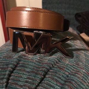 Michael Kors Reversible Brown Leather belt